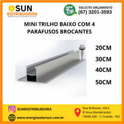 MINI TRILHO BAIXO DE 50CM - Cód
